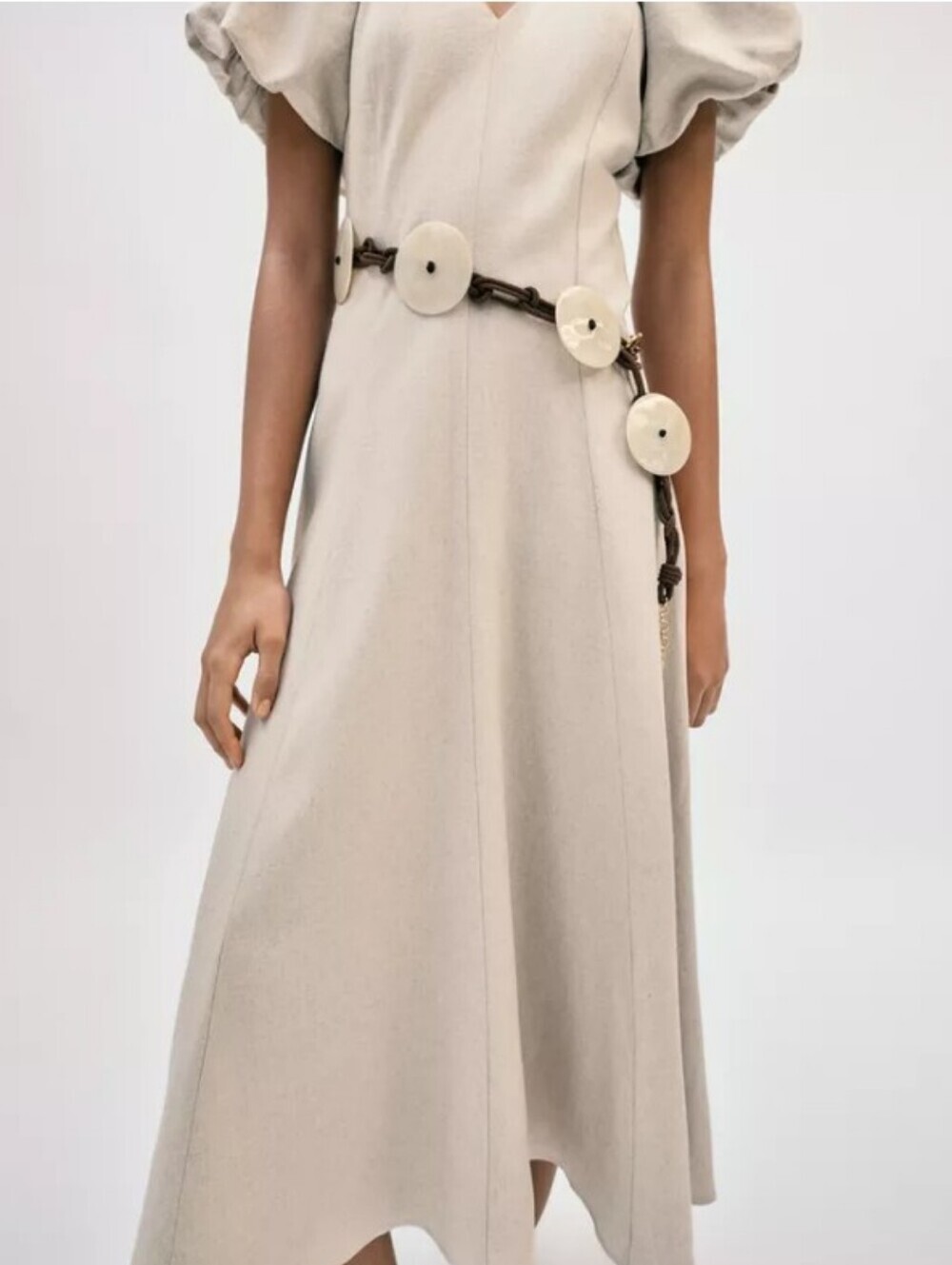 Zara Resin Disk Cord Belt - Picture 3 of 6